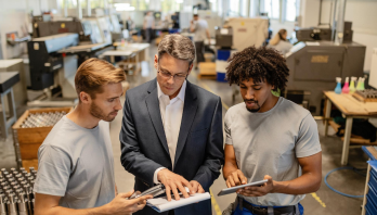 Vision-based quality inspection on the line